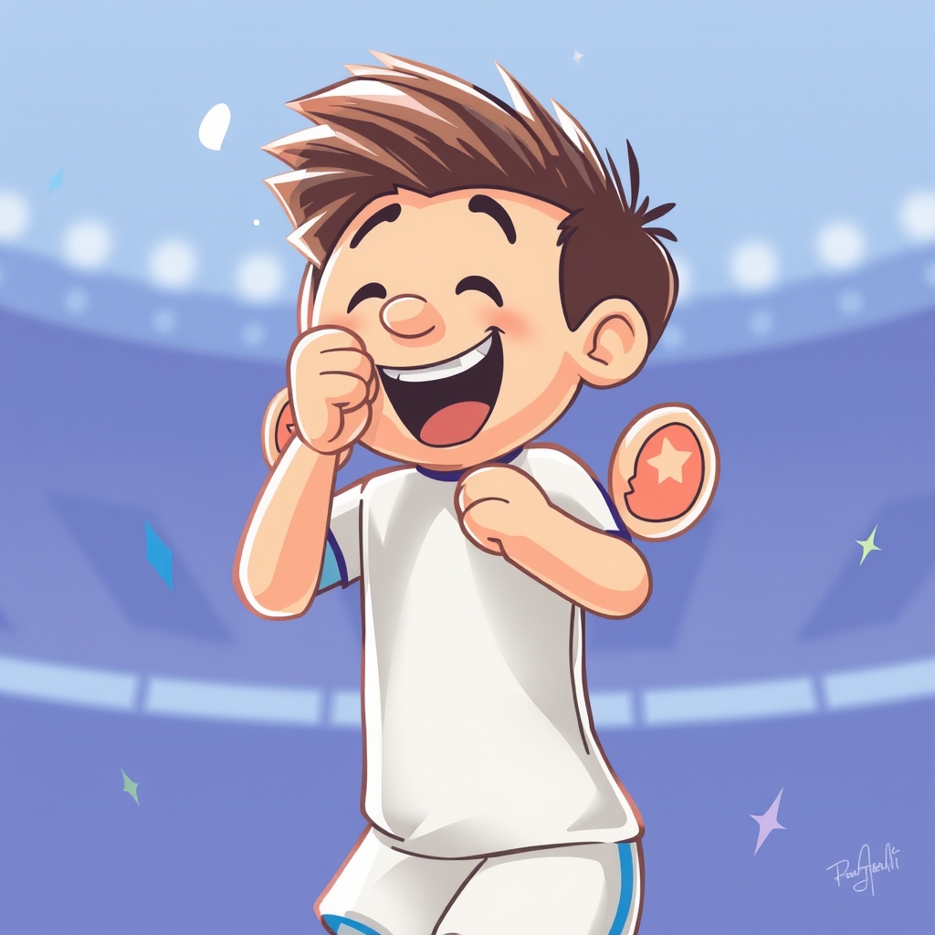 messi as anmie